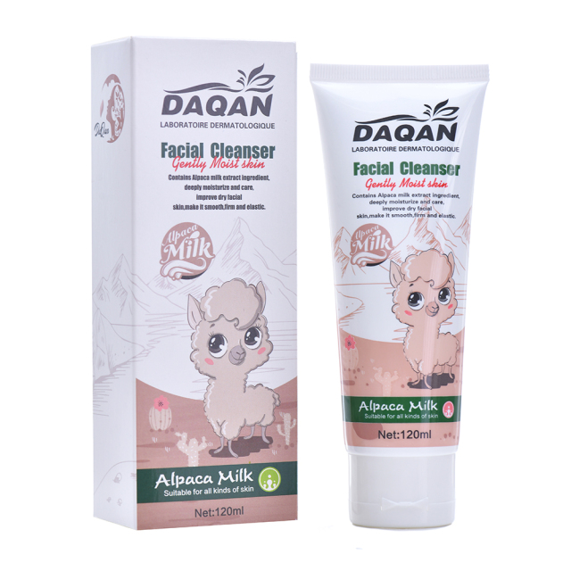 Alpaca Milk Extract Nicotinamide Moisturizing Face Wash Cleanser