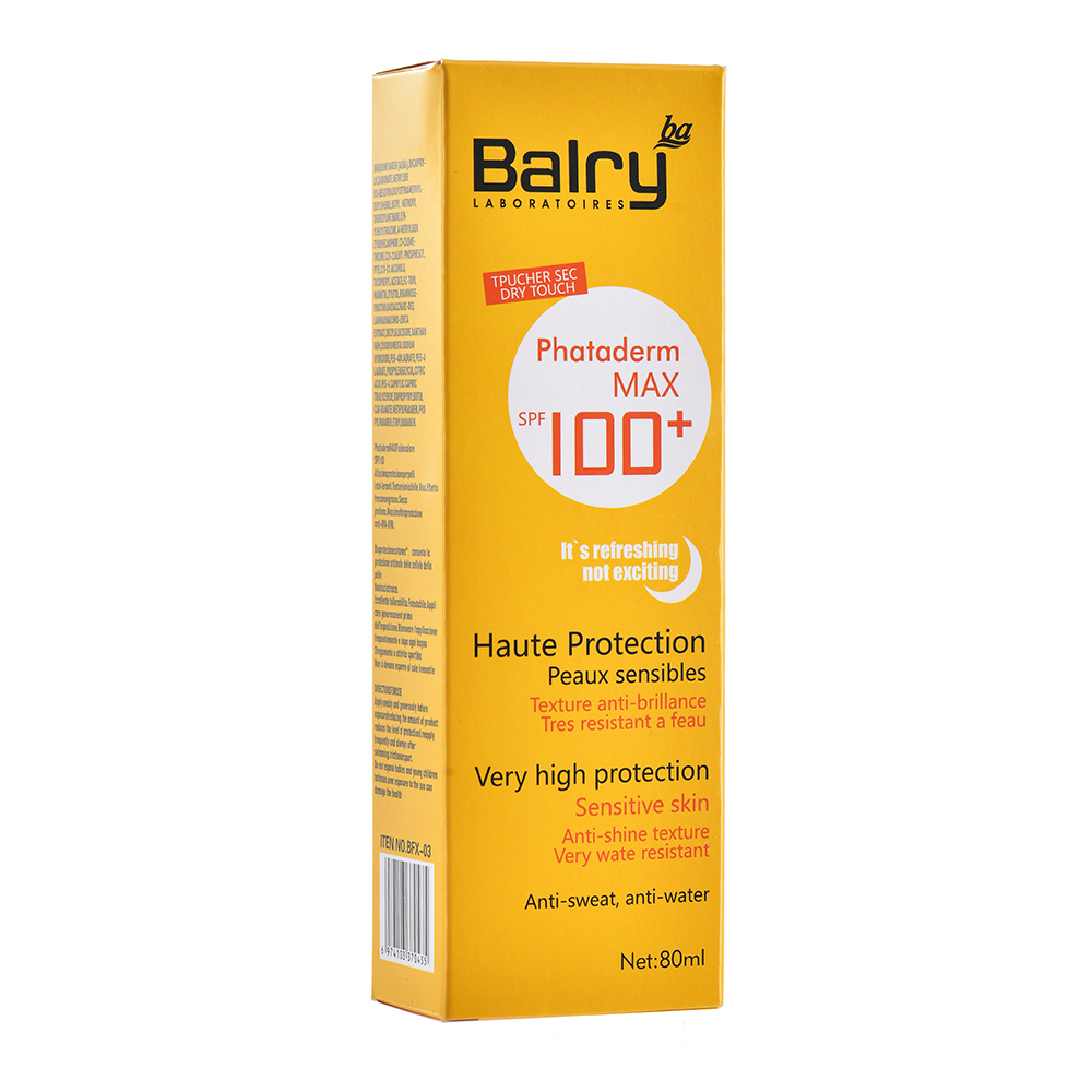Balry SPF100+ UV Protection Face Sunblock Cream