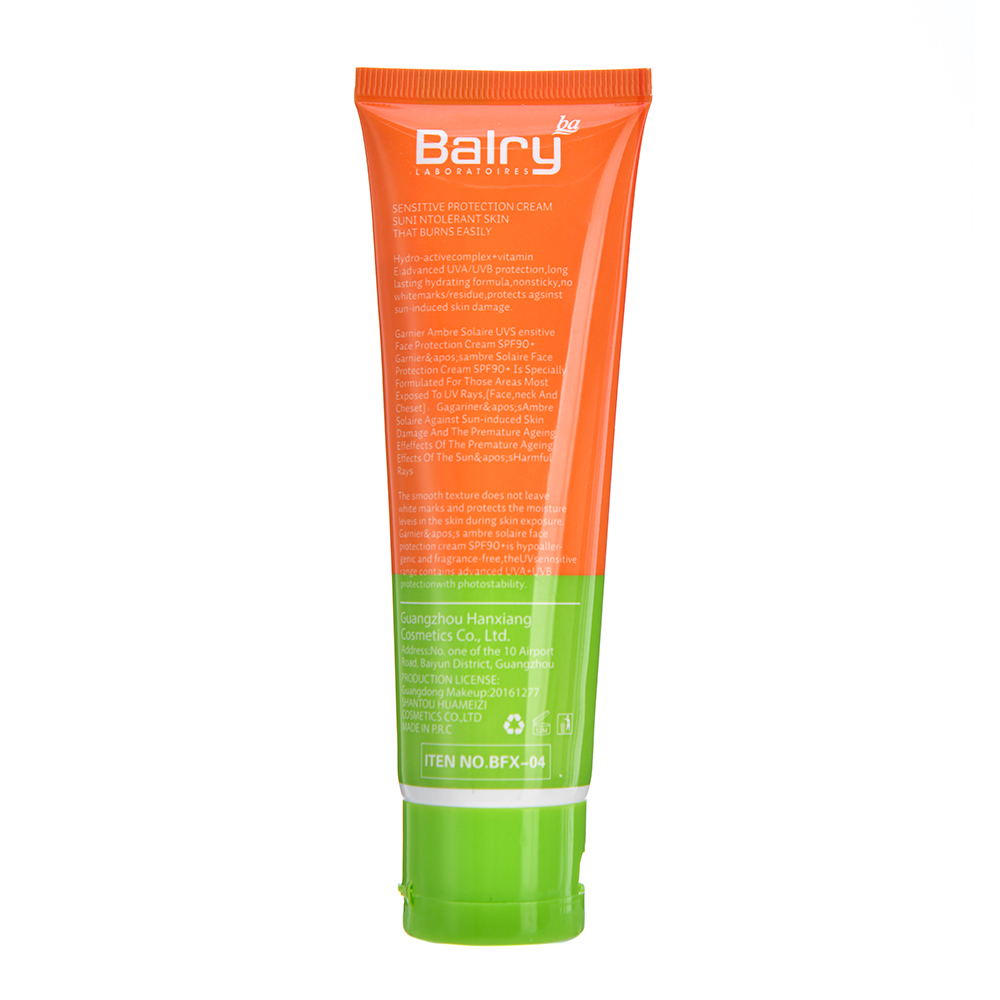 High-Protection Face Sunscreen SPF90+