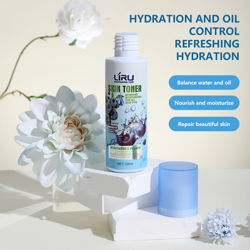 Clinical Study of Liru Blueberry Toner - Before/After Results