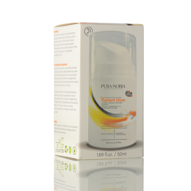 PURAMORIA Hyaluronic Acid Panthenol Face Night Cream