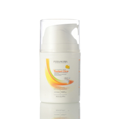 PURAMORIA Radiant Face Cream jar, a day cream with SPF 15+ for hydration and anti-aging