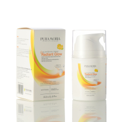 PURAMORIA Radiant Glow Face Cream, a day cream with SPF 15+ for Whitening and anti-aging