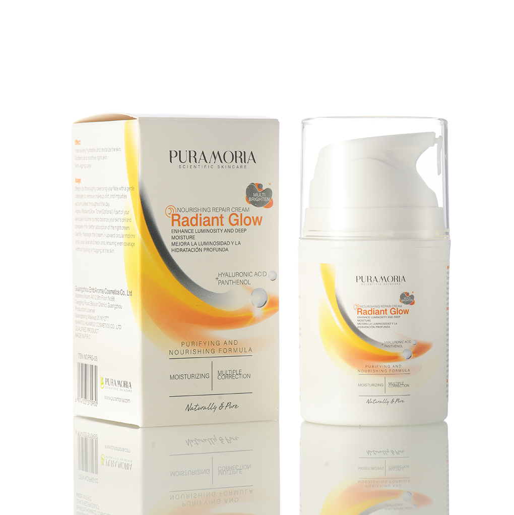 High Quality Hyaluronic Acid Panthenol Night Moisturizer Hydrating Face Cream