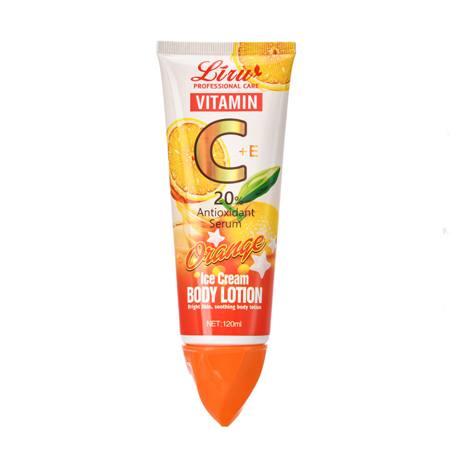 liru Vitamin C Body Lotion bottle, brightening and hydrating for wholesale