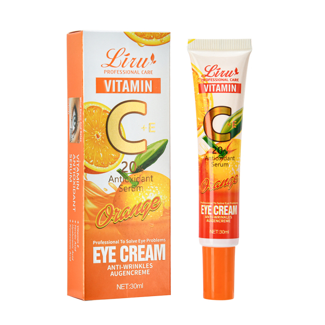 Vitamin C Eye Cream tube, brightening and hydrating for wholesale buyers
