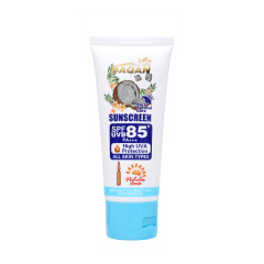 Daqan SPF85 Mineral Face Sunscreen, lightweight and brightening for sensitive skin