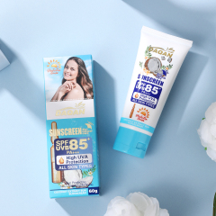 Daqan Lightweight SPF90 Moisturizing Face Sunscreen Whitening Sunblock Cream 60ml