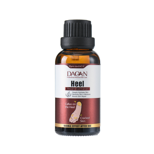 DAQAN Heel Repair Essential Oil bottle for dry, cracked heels