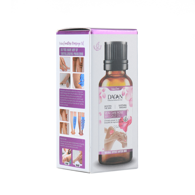 Daqan Vein Health Soothing Rose Massage Oil