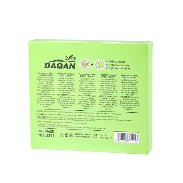 Daqan Hydrating Fragranced Hand Cream & Foot Cream Set