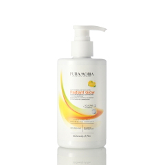 Bulk pack PURAMORIA Vitamin E Brightening Body Lotion full‑size bottles front view ready for wholesale distribution