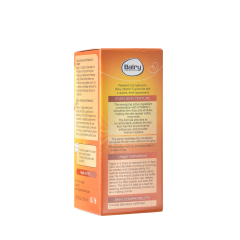The back label of our wholesale Vitamin C serum, showing the full INCI list for review by B2B partners seeking cost-effective OEM/ODM manufacturing.