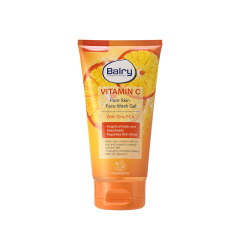 Front view of Balry's affordable Vitamin C Face Wash, a market-ready formula for deep cleansing, pimples, and blackheads, available for private label and wholesale.