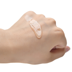 A close-up of the rich, gentle foam from our private label Vitamin C face wash, demonstrating its effective yet non-drying texture for everyday deep cleansing.