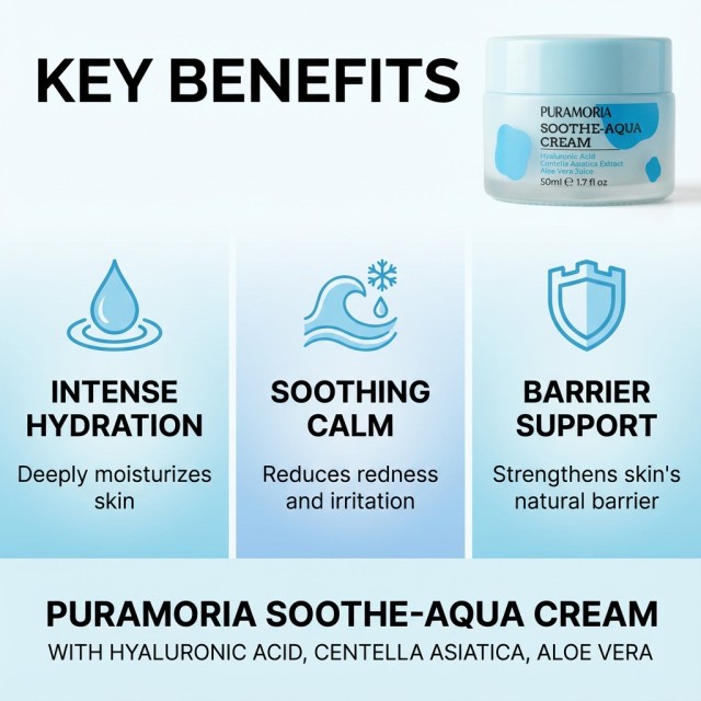 PURAMORIA Aqua-Soothe Hydrating Cream