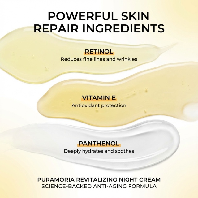PURAMORIA Retinol Revitalizing Night Cream