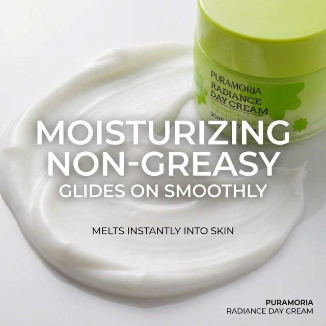 Graphic representing the high-quality manufacturing standards and stability of the PURAMORIA skincare formula.