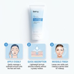 Guide on applying Balry Hyaluronic Acid Sunscreen as the last step of morning skincare for maximum hydration and protection.