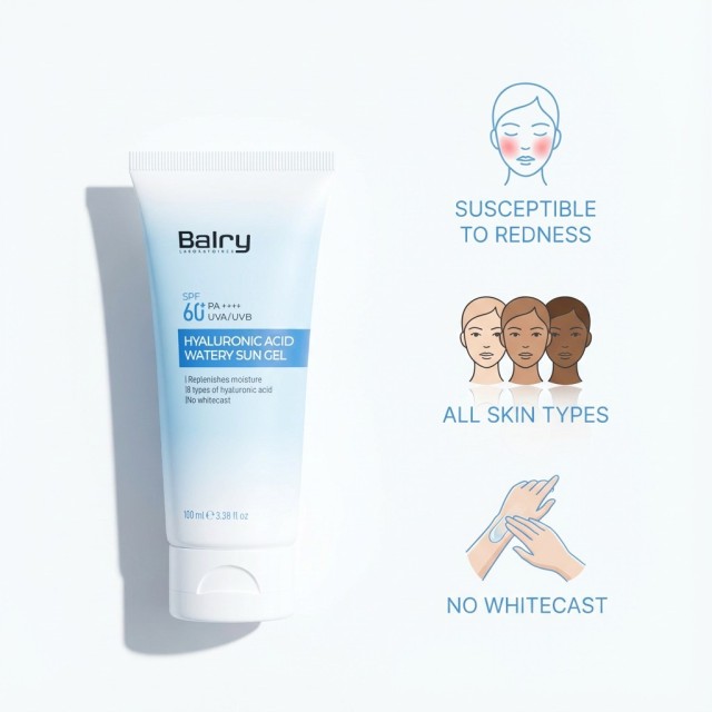 Balry SPF60  Hyaluronic Acid Sunscreen