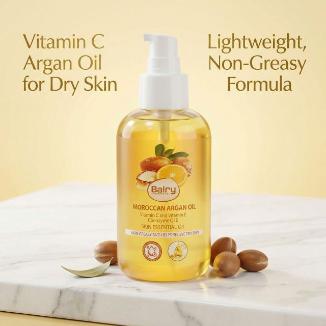 Wholesale BALRY Brightening Vitamin C Argan Body Oil