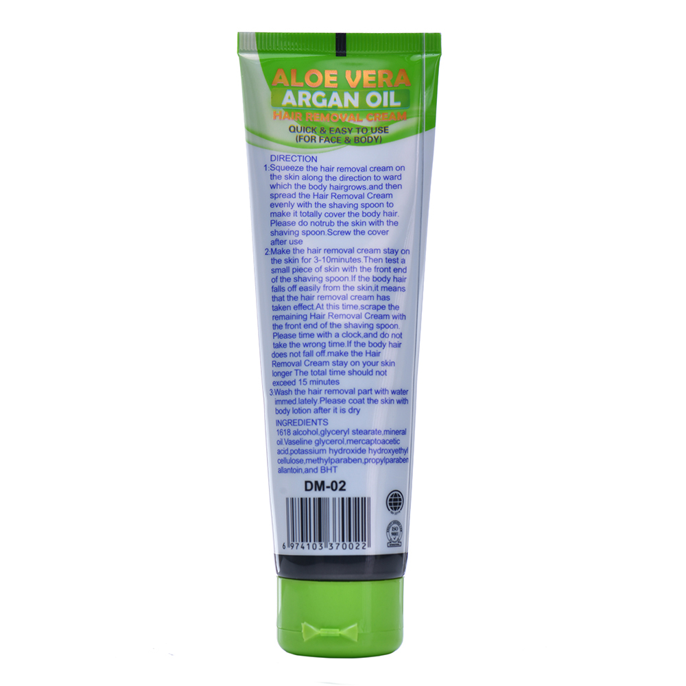 DAQAN Aloe Vera & Argan Oil Hair Removal Cream 100 ml