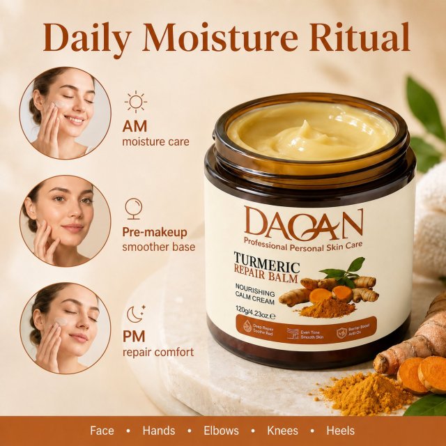 DAQAN Turmeric Repair Cream with Jojoba Oil 120g