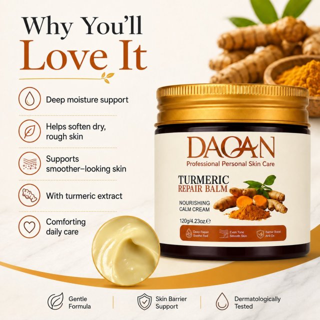 DAQAN Turmeric Repair Cream with Jojoba Oil 120g