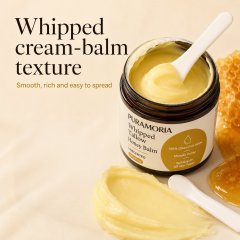Wholesale Unscented Whipped Beef Tallow & Honey Balm – 120g
