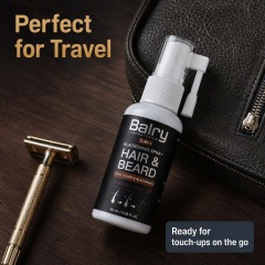 Wholesale 2-in-1 Hair & Beard Blackening Spray with He Shou Wu & Ginger – 60ml