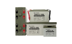 lead acid battery energy storage battery TNG Series  GEL battery 2- 12V TIANNENG