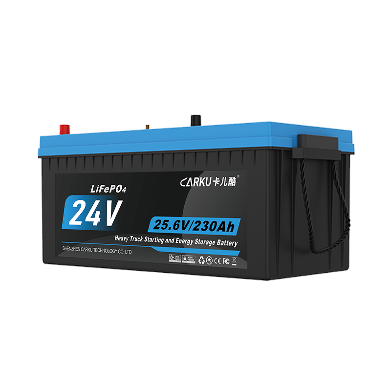 TEST:Starting Battery LFP 24V  for Heavy-Duty Trucks car-ku