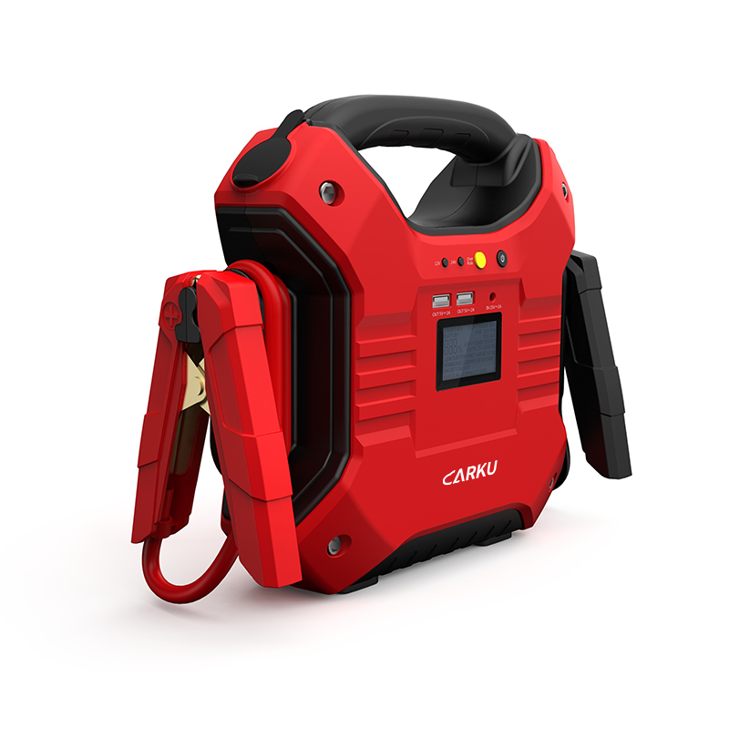 car-ku  Jump Starter with Lithium Iron Phosphate Portable 12V&24V