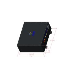 Battery Pack 64V206Ah low speed car standard battery system sddejin