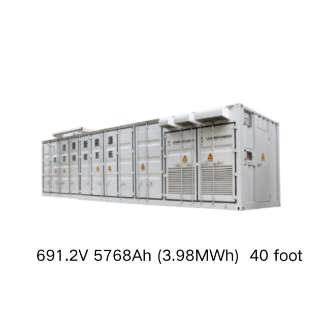 Containerized ess 20foot 1.7MWh 40 foot  3.98MWh standard energy storage prefabricated warehouse sddejin