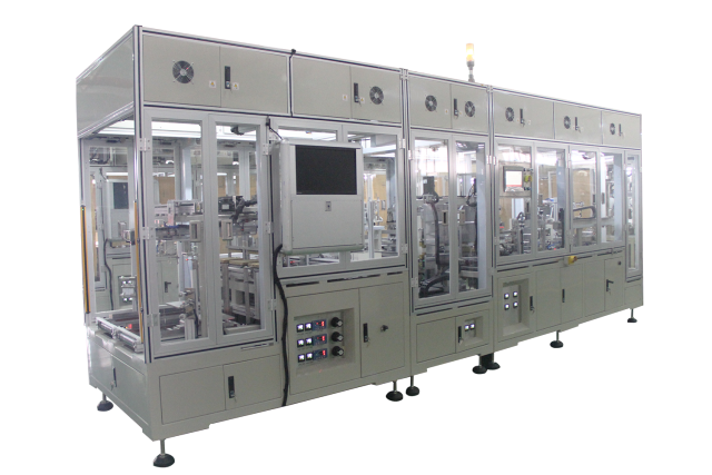 HONBRO 3C battery top side sealing integrated machine