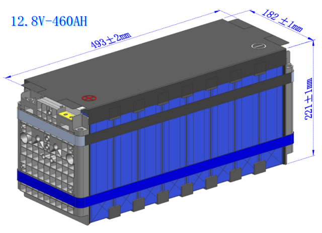 Lithium Battery Module 12.8V-460AH globalfrey