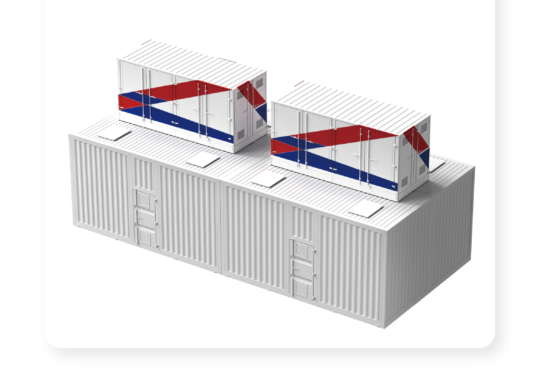 M Series Containerized: 1.5MW-2.5MW power per unit, 4-8 hours duration, scalable