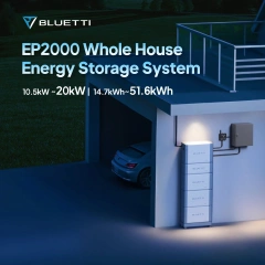 Bluetti EP2000 Three-Phase On-Grid / Off-Grid ESS Energy Storage System With Hybrid Inverter Battery Controller for Home Farms
