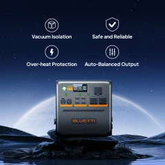 BLUETTI Portable Solar Energy Storage Generator for Home Backup