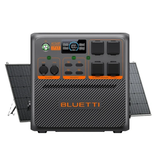 BLUETTI Portable Solar Energy Storage Generator for Home Backup