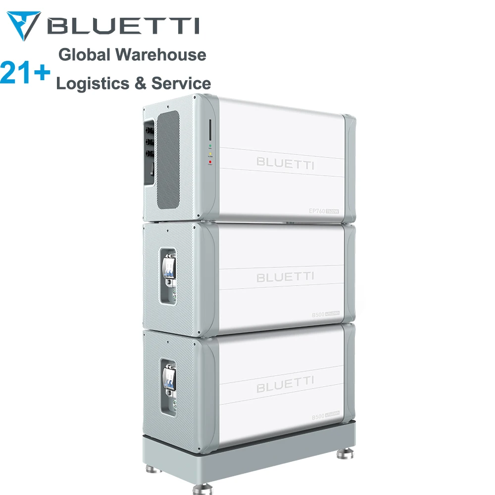 Solar Power Station Quick Charge  | 7.6kW LiFePO4 Home Energy Storage System BLUETTI