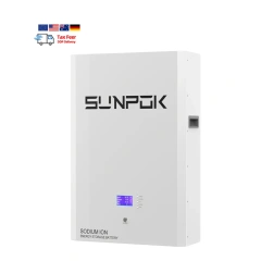 Wall Mounted 48V Natrium-ionen-batterie 5kwh 10kwh 100ah 150ah 200ah Akku Sodium Ion Batteries Sodium Battery