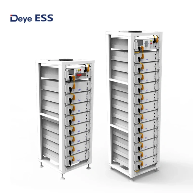 Deye ESS BOS-G: 51.2V 100Ah LiFePO4 Lithium Ion Battery Pack for Solar Systems in US & EU