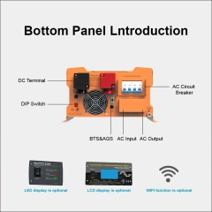 3Kw 5Kw 10Kw 12Kw 15Kw 18Kw Split Phase Inverter Charger for Off Grid System 12v 24v 48v120v/240v Low Frequency Inverter Charger