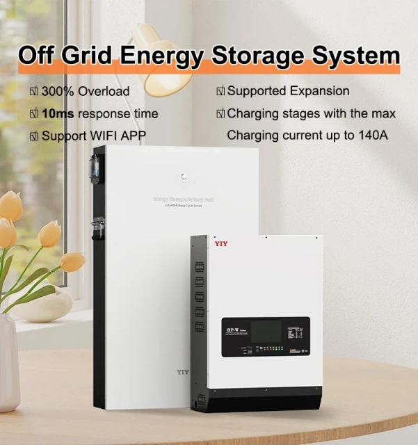 Home Energy Storage System: 5-20kWh Off-Grid Power System (5-20kW) Yiyen