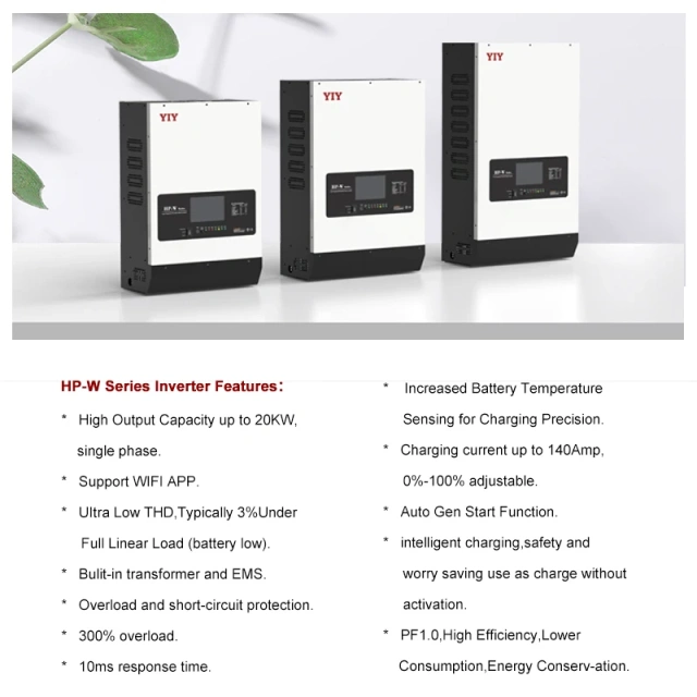 Lithium Battery Off-Grid Storage Energy System: 20-50kWh Capacity for Residential Homes (48V, 51.2V, 220V, 110V) Yiyen