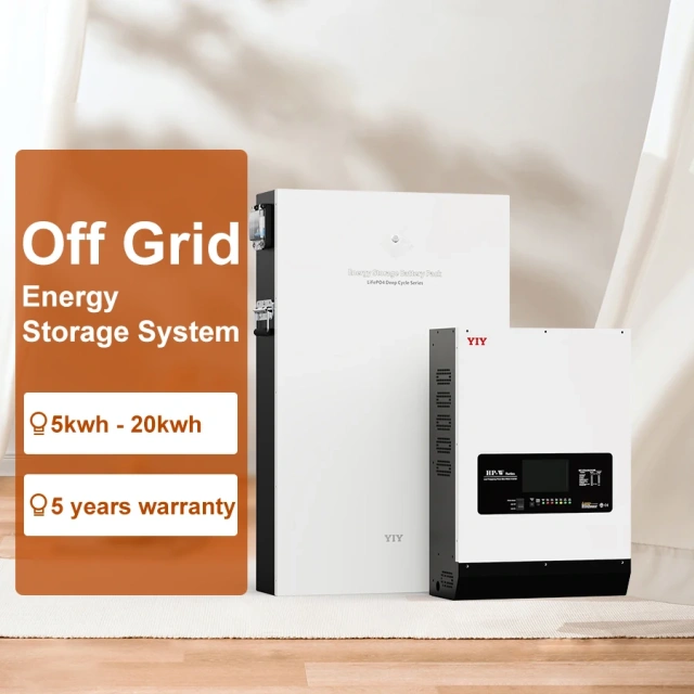 Home Energy Storage System: 5-20kWh Off-Grid Power System (5-20kW) Yiyen