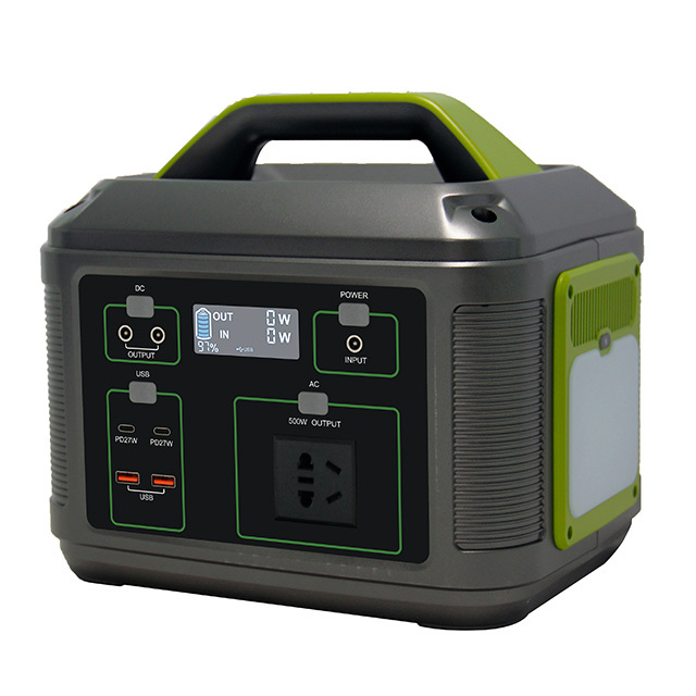 Portable 300W Power Station Generator Car Power Supply LED Lighting Emergency Energy Storage Generator Portable 220V Pure Sine Wave Outdoor Portable Power Station