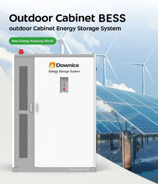 300kWh Solar Lithium ion Battery Offgrid Energy Storage System Dawnice